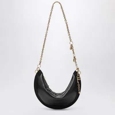 Chloé Small Black Icons Leather Bag In Purple