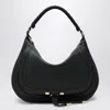 Chloé Small Black Leather Marcie Shoulder Bag Women In Black