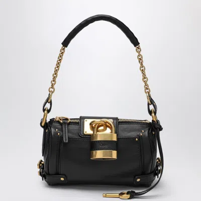 Chloé Black Leather Small Paddington Shoulder Bag