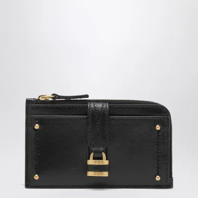 Chloé Small Black Paddington Coin Purse With Card Slots