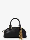 Chloé Small Bowling Leather Crossbody Bag In Black