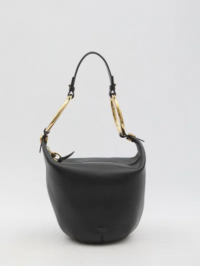 Chloé Womens Black Bracelet Small Leather Shoulder Bag