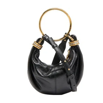 Chloé Small Bracelet Bag In Black