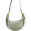 Chloé Small Bracelet Hobo Bag In 38y Sea Grass
