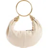 Chloé Small Bracelet Hobo Bag In Beige