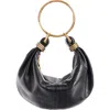 Chloé Bracelet Leather Hobo-bag In Black 001