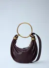 Chloé Small Leather Bracelet Top-handle Bag In Red