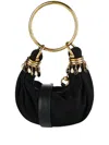 Chloé Small Bracelet Hobo Tote Bag In Black