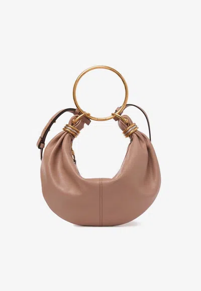 Chloé Small Bracelet Shoulder Bag In Brown