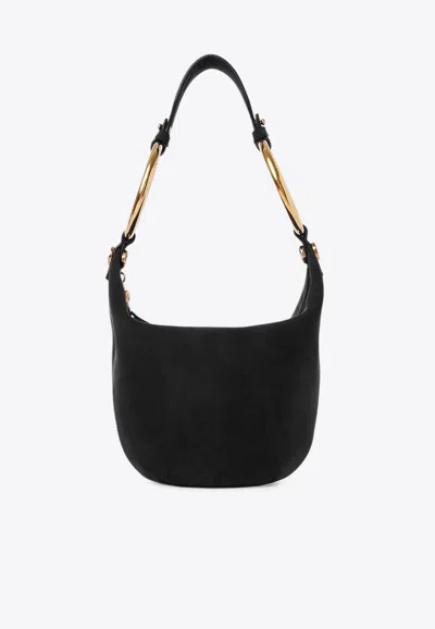 CHLOÉ SMALL BRACELET SUEDE SHOULDER BAG