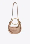 Chloé Small Bracelet Top Handle Bag In Beige