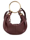 Chloé Small Bracelet Hobo Bag In Brown