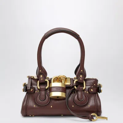 Chloé Small Brown Leather Paddington Bag