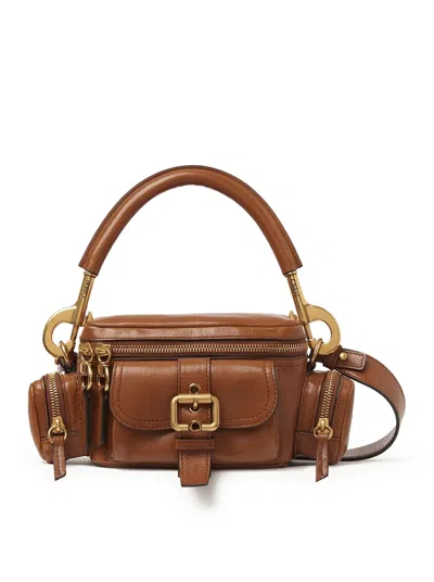 CHLOÉ SMALL CAMERA BAG IN SHINY LEATHER