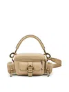 Chloé Small Camera Bag In Shiny Leather In Marrón