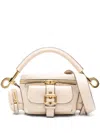 Chloé Chloè Leather Small Camera Bag In Black In ニュートラル