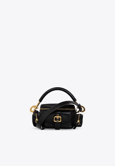 CHLOÉ SMALL CAMERA LEATHER SHOULDER BAG
