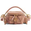 Chloé Small Camera Leather Top Handle Bag In Woodrose