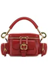 Chloé Chloè Red Flame Buffalo Leather Camera Bag In Red