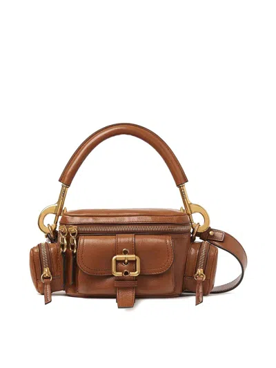 CHLOÉ SMALL DOUBLE CARRY LEATHER BAG