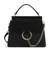 Chloé Small Faye Top-handle Bag In Black