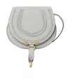 Chloé Small Flip Saddle Bag In Gray