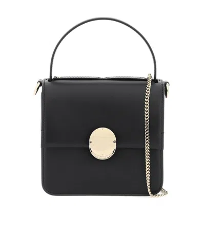 Chloé Small Flip Shoulder Bag In Black