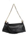 Chloé Foulard Shoulder Bags Black In Black