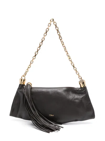 CHLOÉ SMALL FOULARD SHOULDER BAG