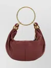 Chloé Chloe Women Antiqued Pink Leather Small Bracelet Handbag