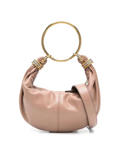 CHLOÉ BOLSA BANDOLERA - ROSADO CLARO