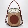 Chloé Small Horse Medal Tote Bag In Orange