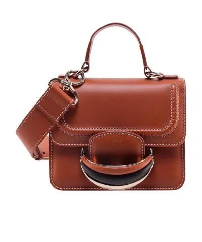 Chloé Small Kattie Tote Bag In Red
