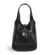 Chloé Balloon Small Grained Leather Bag In Black