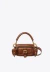 Chloé Small Double Carry Leather Bag With Multipocket Detail