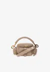 Chloé Small Leather Camera Bag In Beige