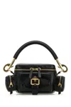 Chloé Leather Camera Handbag Adjustable Strap In Black