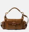 Chloé Small Leather Camera Bag In Brown