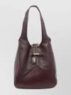 Chloé Small Leather Hobo Bag With Chain Detail