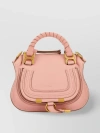 CHLOÉ SMALL LEATHER MARCIE BAG WITH DETACHABLE STRAP