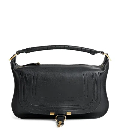 CHLOÉ SMALL LEATHER MARCIE SHOULDER BAG