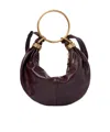 Chloé Bracelet Small Leather Shoulder Bag In Black