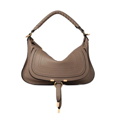 Chloé Small Marcia Tote Bag In White