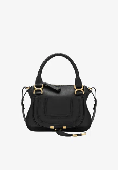 Chloé Small Marcie Bag In Black