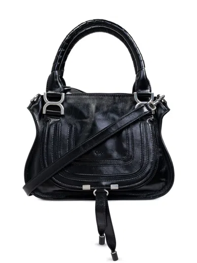 Chloé Small Marcie Bag In Black