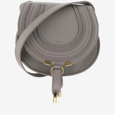 Chloé Small Marcie Bag In Grey