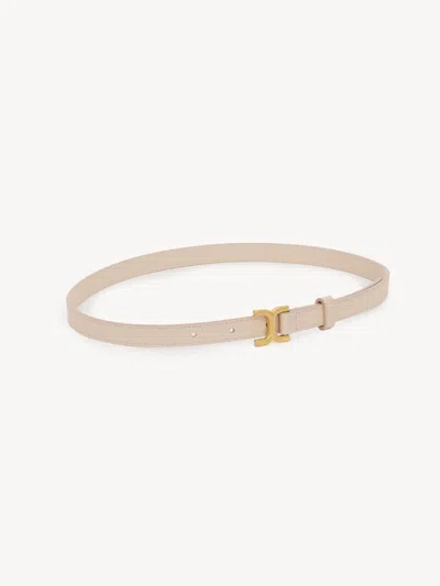 CHLOÉ SMALL MARCIE BELT PINK SIZE L 100% CALF-SKIN LEATHER