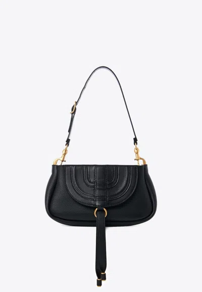 Chloé Small Marcie Clutch In Black