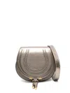 Chloé Small Marcie Cross Body Bag In Grey