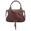 Chloé Chloe Small Marcie Double Carry Bag In Brown